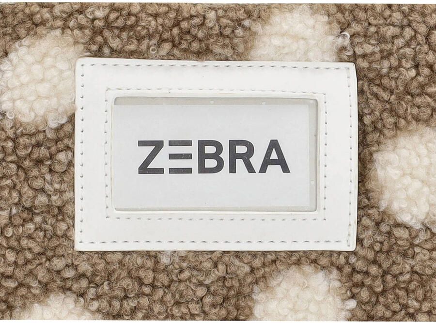 Zebra Trends rugzak met stippen taupe - Foto 3