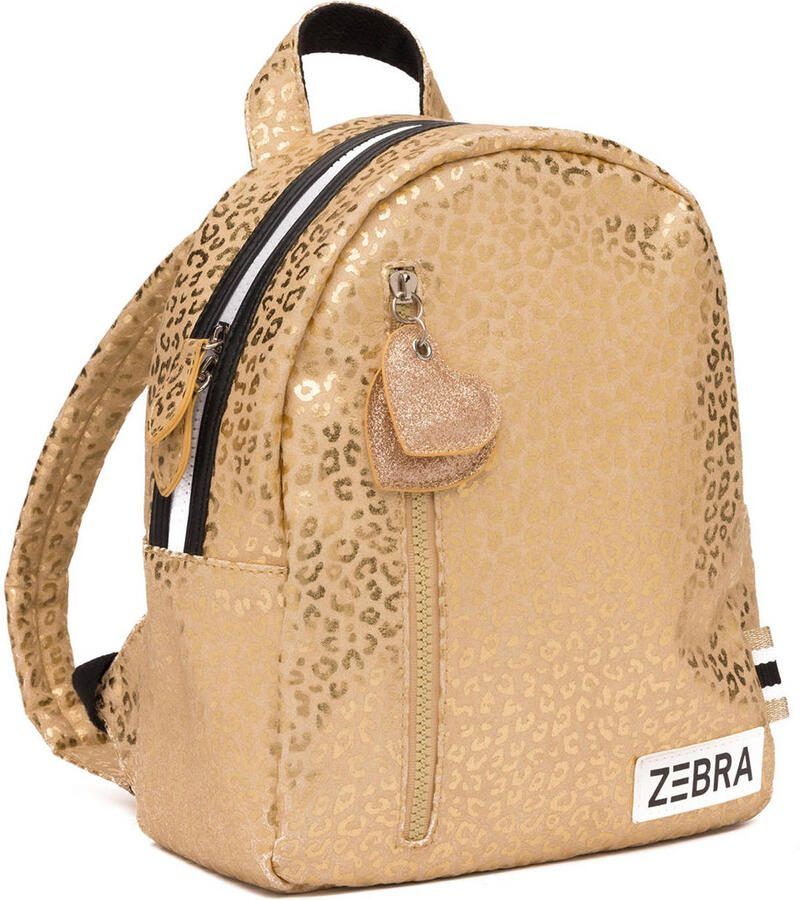 Zebra Trends rugzak Metallic Leo S goudkleurig - Foto 2