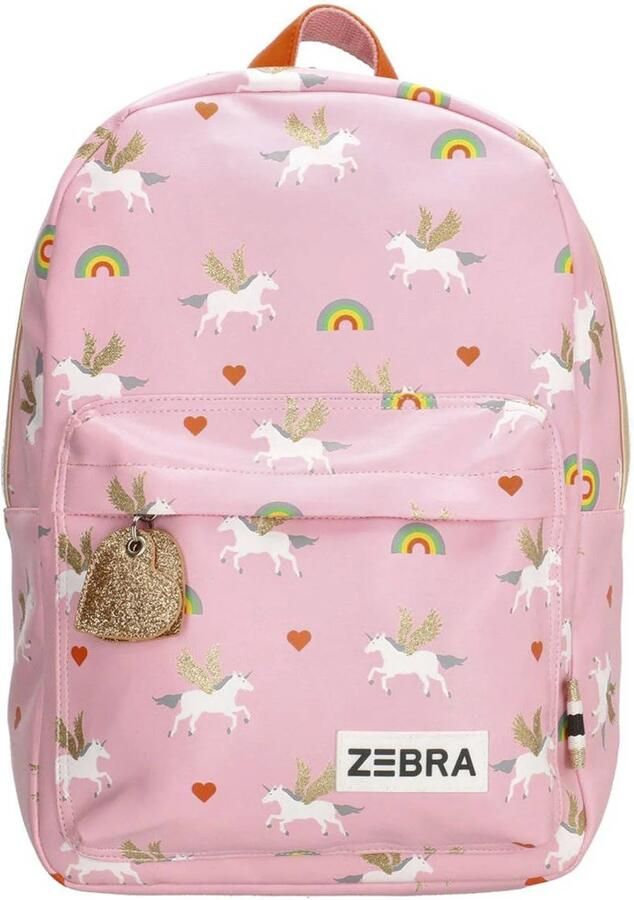Zebra Trends rugzak Unicorn Love M roze