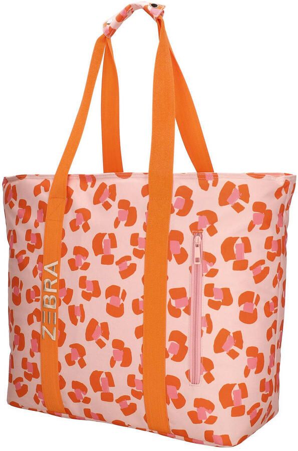 Zebra Trends tas met dierenprint roze - Foto 3