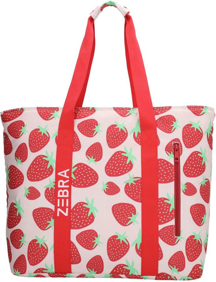 Zebra Trends tas met print meerkleurig