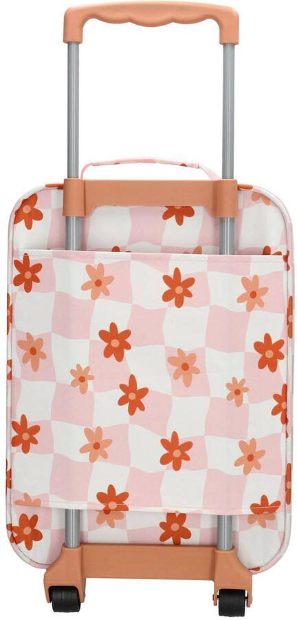 Zebra Trends trolley Adventure Flower lichtroze