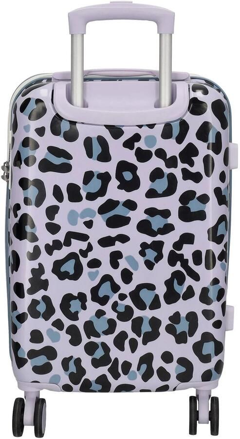 Zebra Trends trolley Animal 55 cm. met panterprint lila - Foto 2