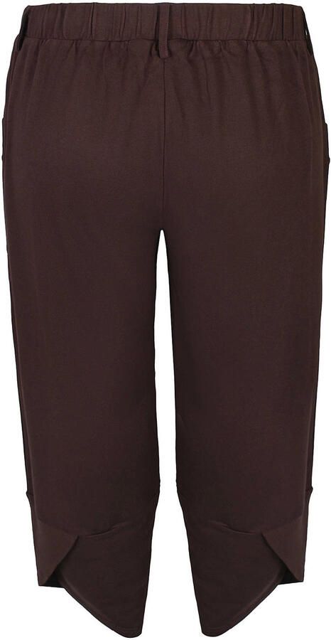Zhenzi Plus Size barrel broek zwart