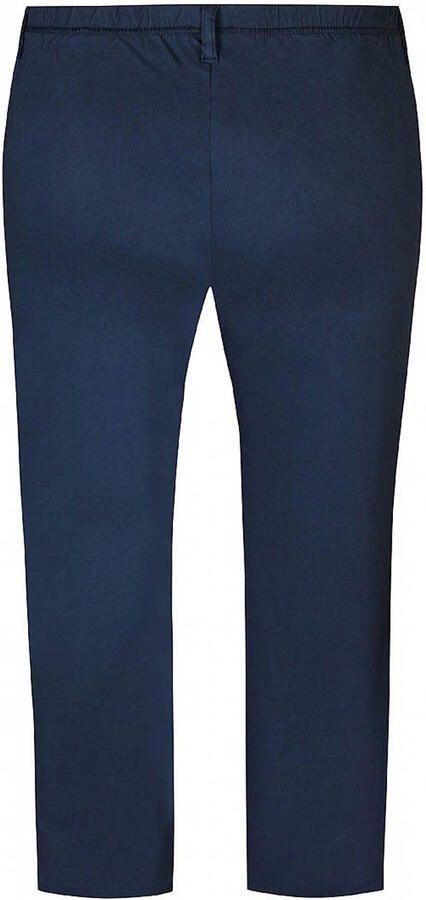 Zhenzi skinny fit broek Twist donkerblauw