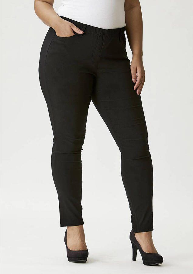 Zhenzi skinny fit broek Twist zwart - Foto 2
