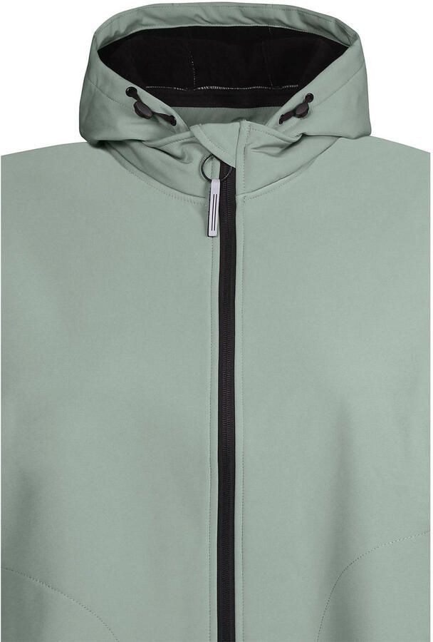 Zhenzi softshell jas lichtgroen - Foto 2