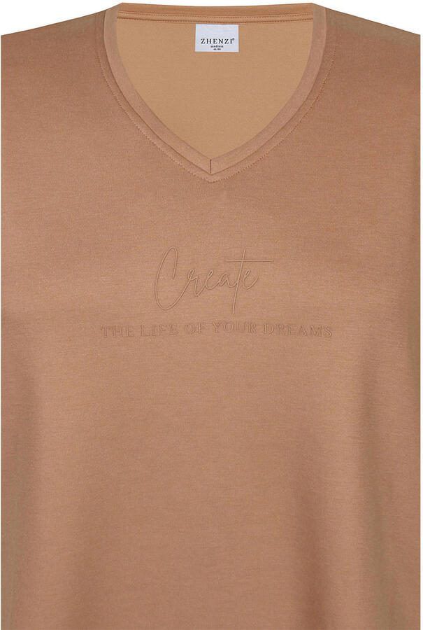 Zhenzi T-shirt beige - Foto 2