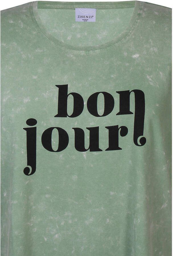 Zhenzi T-shirt groen