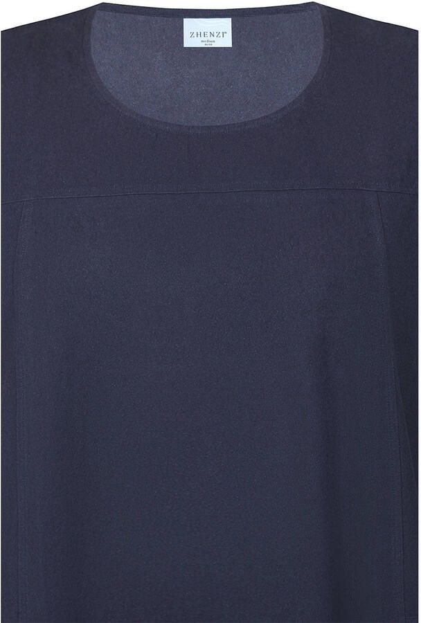 Zhenzi T-shirtjurk donkerblauw - Foto 2