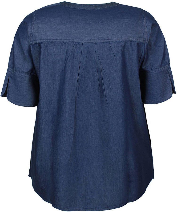 Zhenzi top blauw - Foto 2