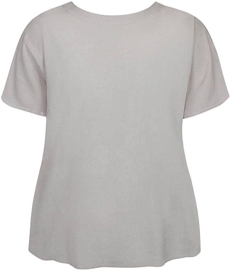 Zhenzi top lichtgrijs