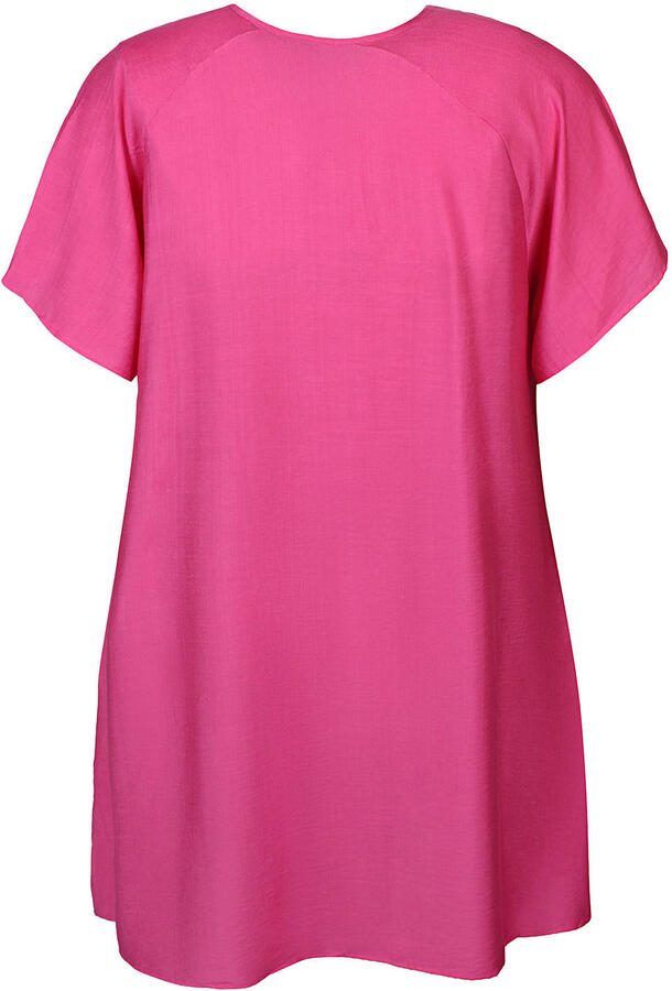 Zhenzi tuniek Plus Size roze