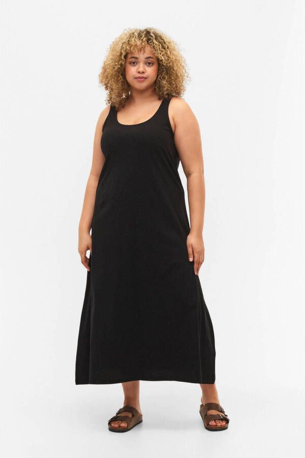 Zizzi halter jurk VMINA zwart
