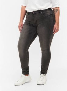 Zizzi Slim fit jeans ZI-AMY LONG elastische katoen-stretch