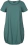 Zizzi korte jurk met elastische boord JEASY groen - Thumbnail 1