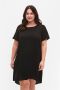 Zizzi T-shirtjurk CAANNI zwart - Thumbnail 1