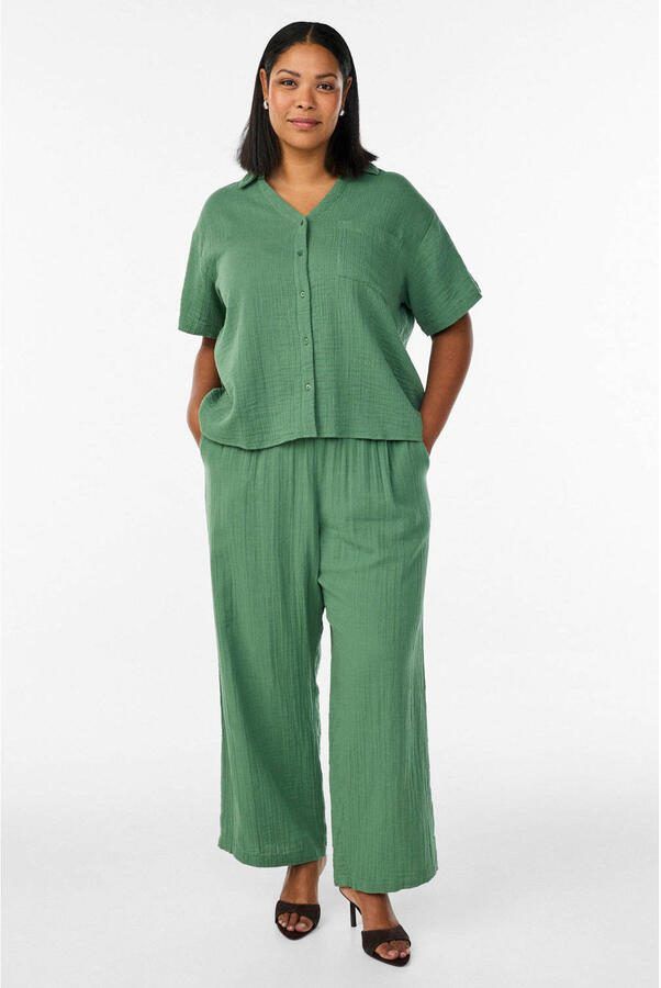 Zizzi blouse groen - Foto 3