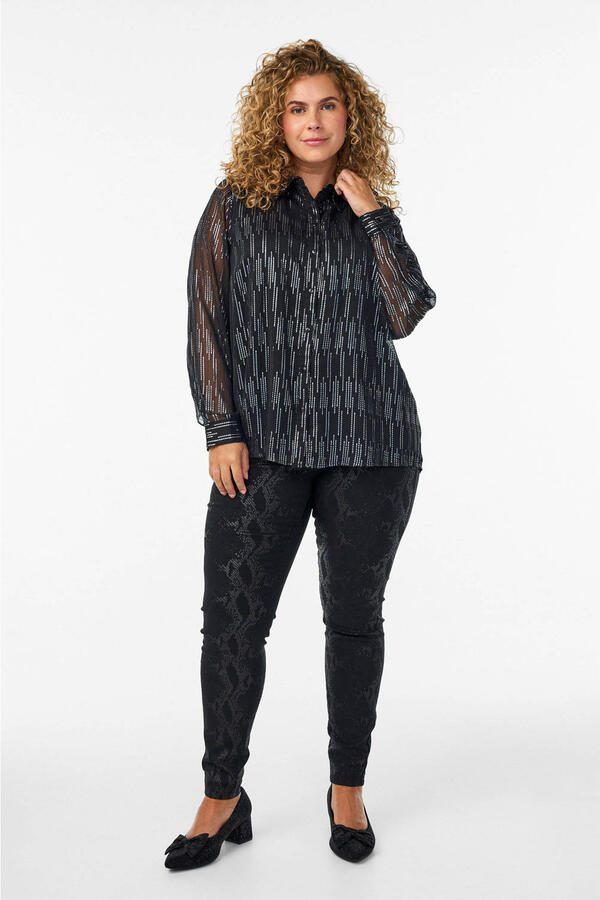 Zizzi blouse zwart