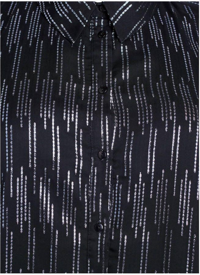 Zizzi blouse zwart - Foto 2