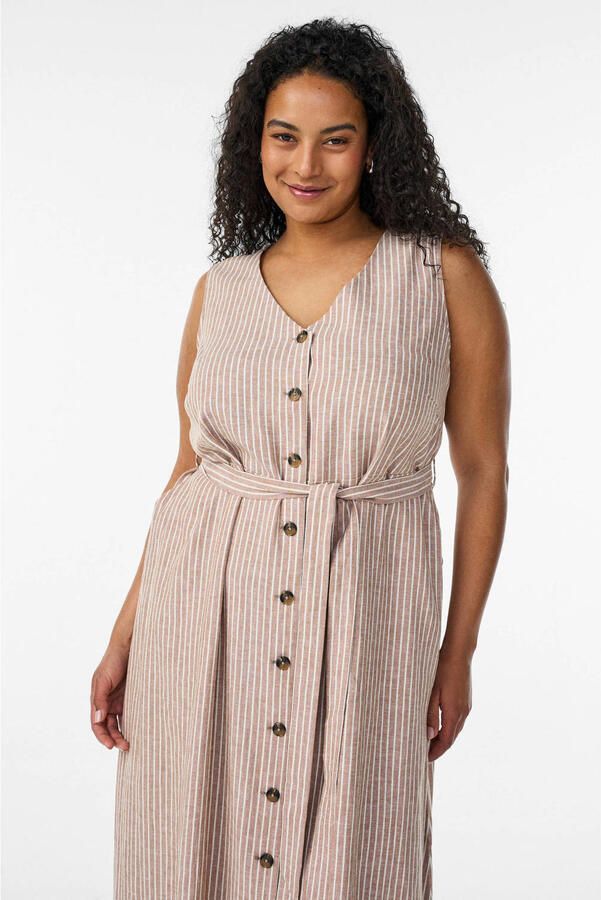 Zizzi blousejurk Plus Size oudroze