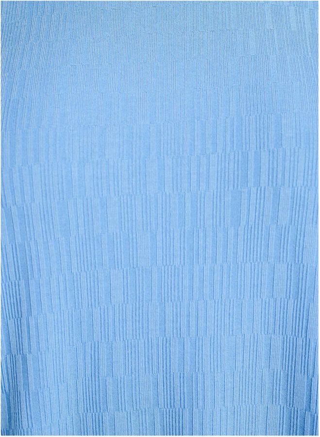 Zizzi blousetop blauw - Foto 3