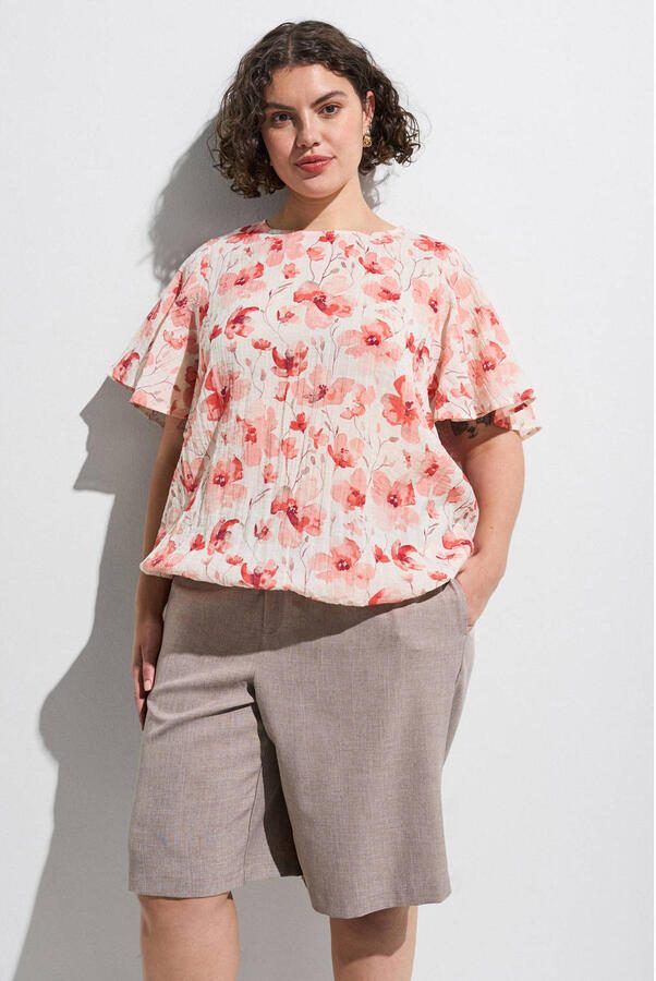 Zizzi blousetop Plus Size ecru