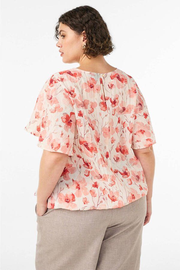 Zizzi blousetop Plus Size ecru - Foto 2