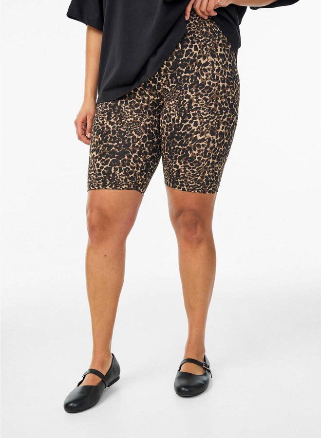 Zizzi cycling short zwart bruin (set van 2) - Foto 2