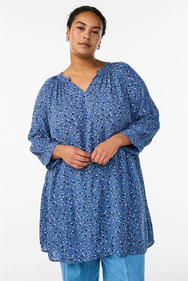 Zizzi gebloemde tuniek