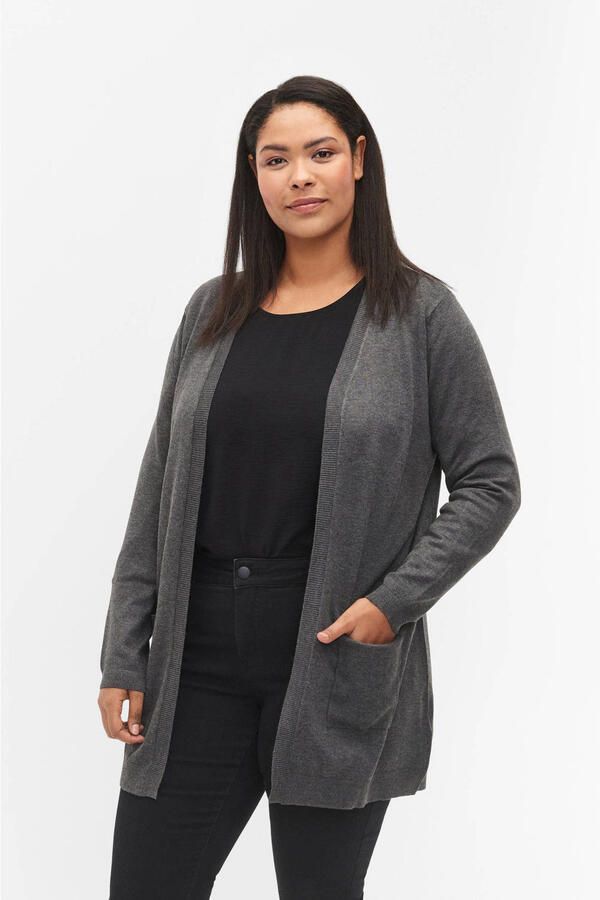 Zizzi gebreid vest