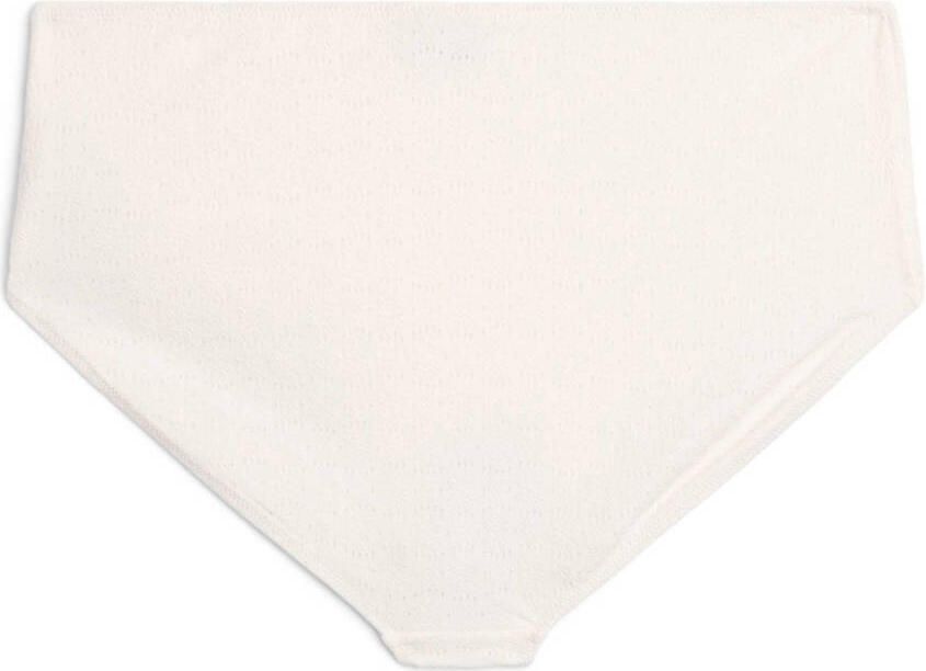 Zizzi high waist bikinibroekje Salina wit - Foto 3