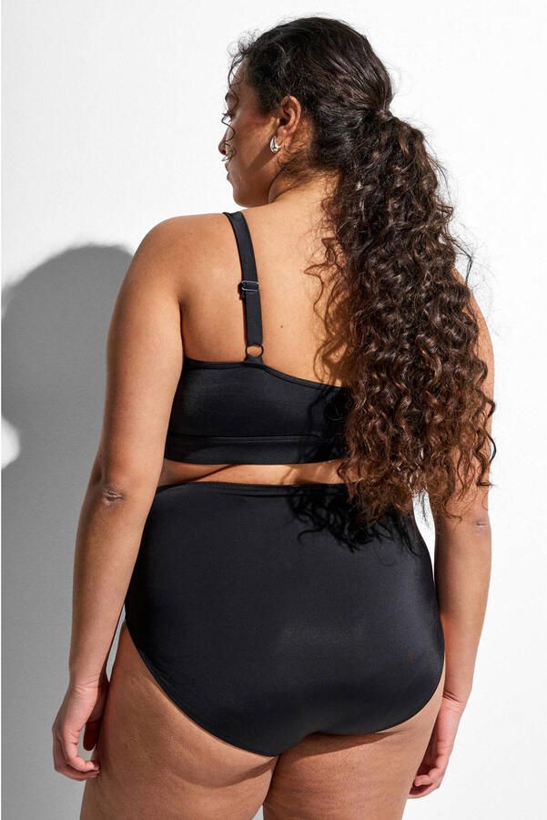 Zizzi high waist bikinibroekje SKATRIN zwart - Foto 3