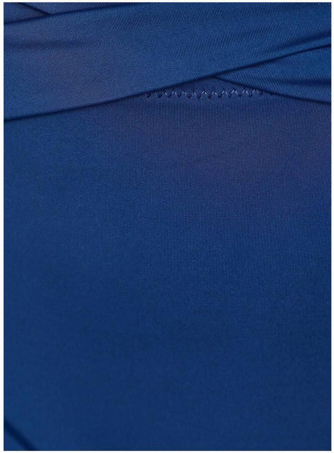 Zizzi high waist bikinibroekje STINA blauw