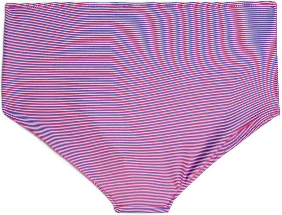 Zizzi high waist bikinibroekje SVARY met ribstructuur roze - Foto 2