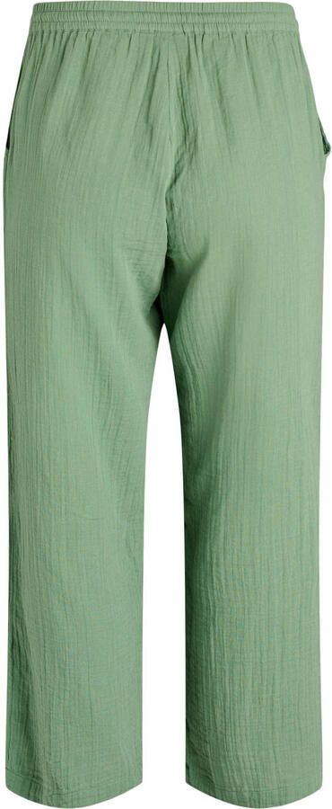 Zizzi high waist broek groen - Foto 3