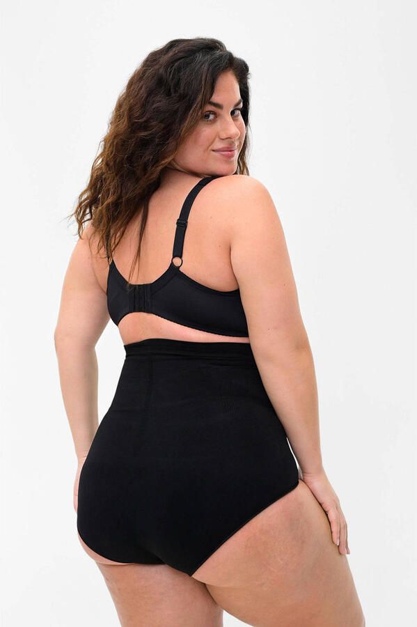 Zizzi high waist corrigerende slip zwart