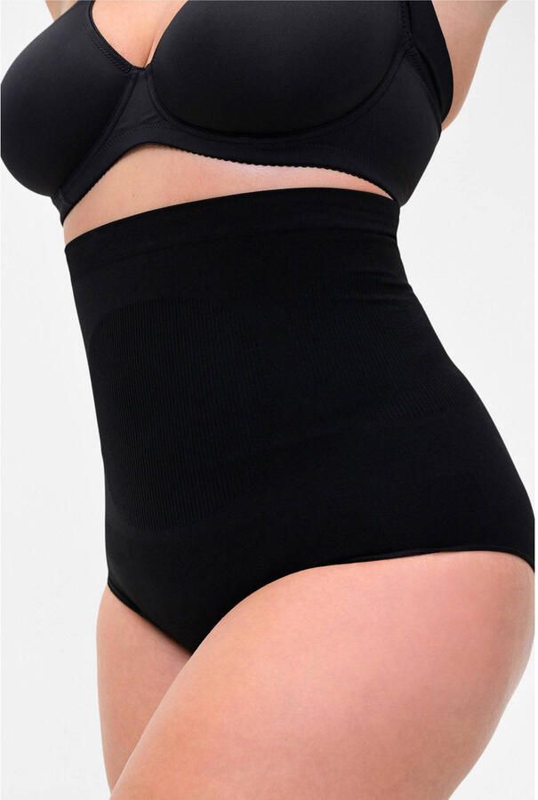 Zizzi high waist corrigerende slip zwart