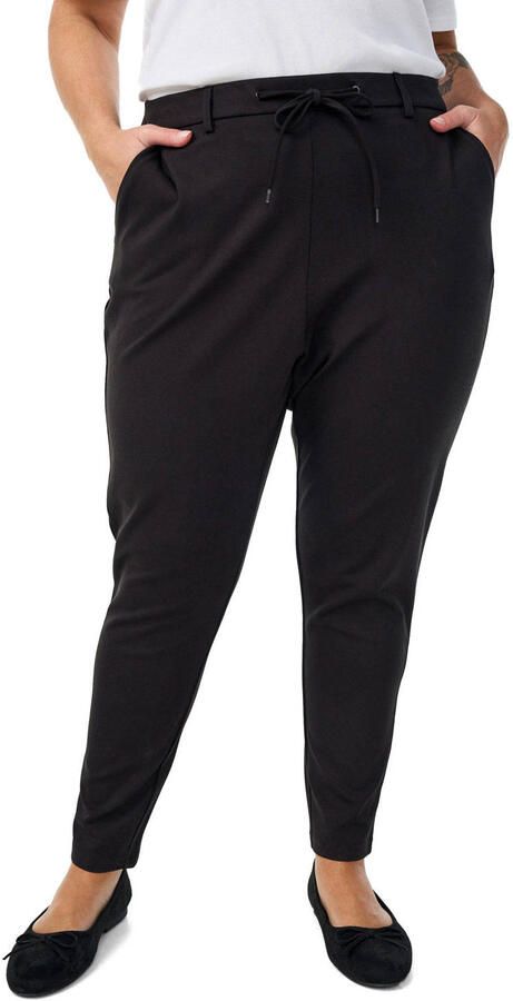 Zizzi high waist regular fit broek zwart - Foto 3