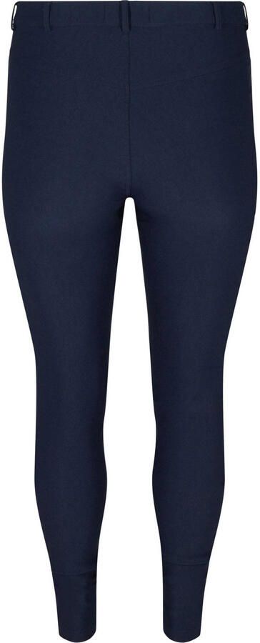 Zizzi high waist skinny tregging JEVA donkerblauw - Foto 3