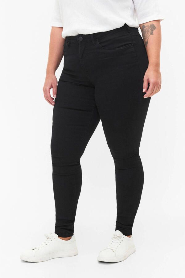Zizzi Slim fit jeans ZI-AMY LONG elastische katoen-stretch
