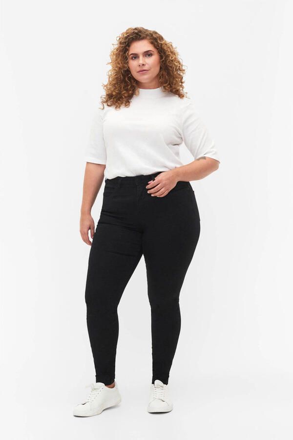 Zizzi Slim fit jeans ZI-AMY LONG elastische katoen-stretch - Foto 3