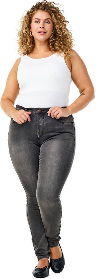 Zizzi Slim fit jeans ZI-AMY LONG elastische katoen-stretch - Foto 3