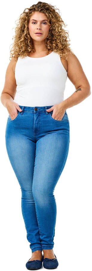 Zizzi Slim fit jeans ZI-AMY LONG elastische katoen-stretch - Foto 3