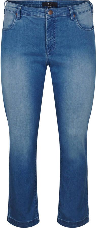 Zizzi high waist slim fit jeans EMILY light blue denim - Foto 3