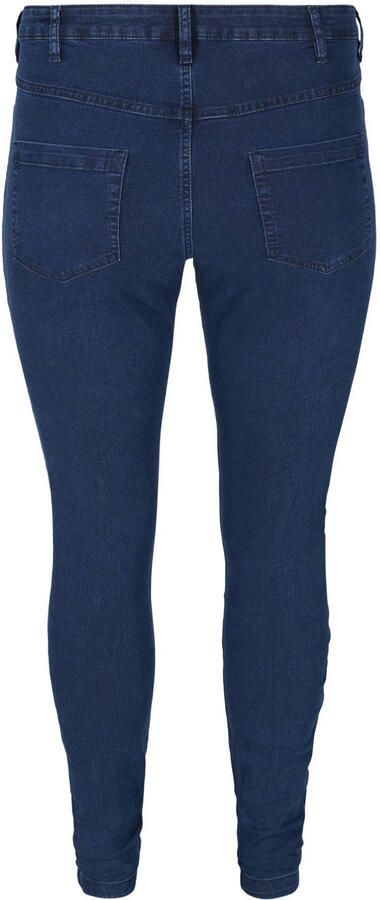 Zizzi high waist super slim jeans Amy dark denim - Foto 2