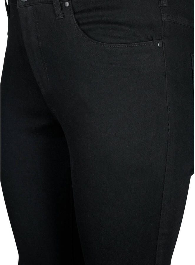 Zizzi high waist skinny jeans zwart - Foto 2