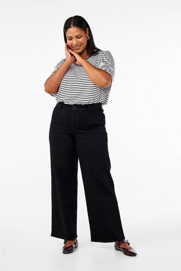 Zizzi high waist wide leg jeans - Foto 2