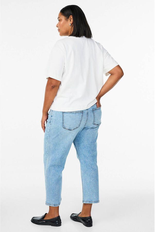 Zizzi jeans regular waist light blue denim - Foto 3