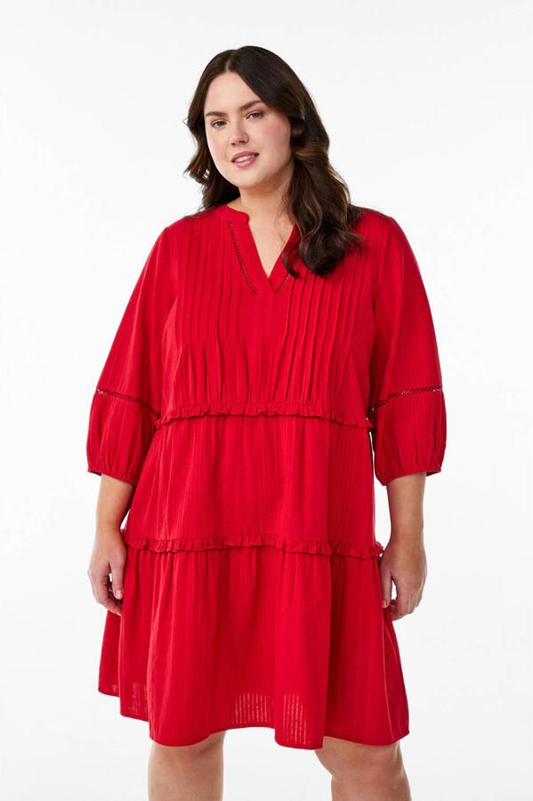 Zizzi jurk rood